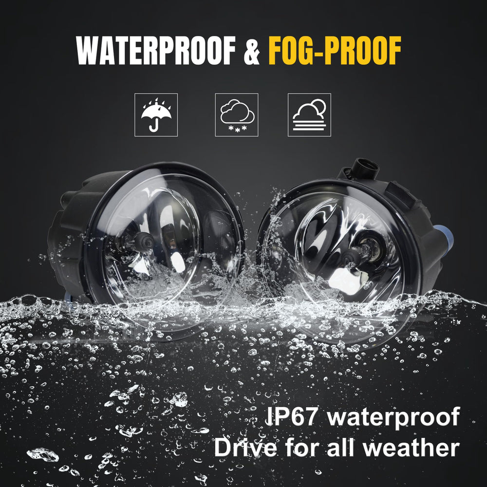 BOGYL fog light IP65 waterproof design for all-weather use
