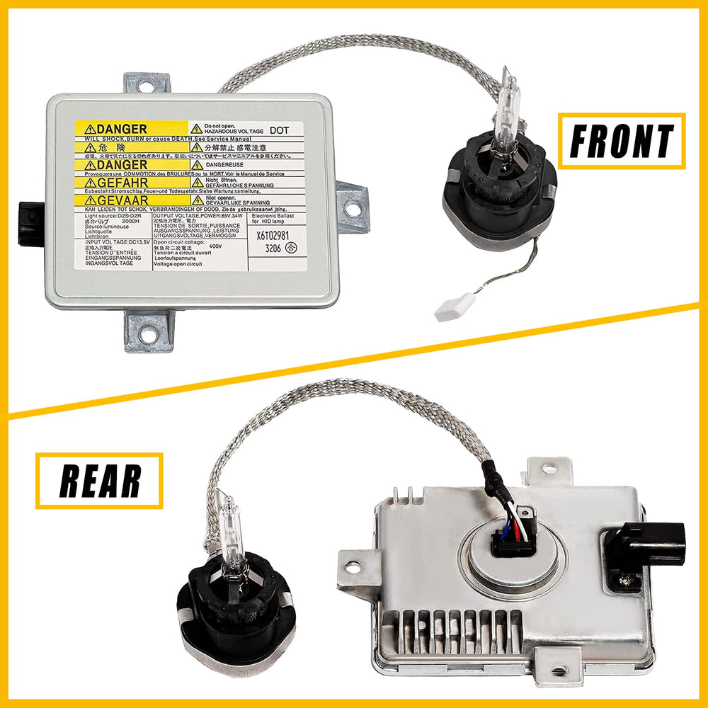 Boine aluminum ballast with heat dissipation for safer nighttime driving
