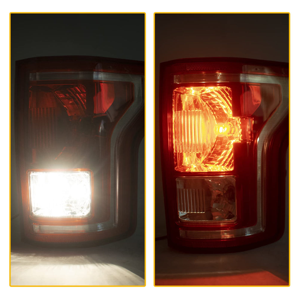 Boine F-150 tail light assembly supports direct plug-and-play fit.