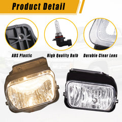 Boine fog lights installation diagram highlights plug-and-play compatibility for quick DIY fitting.