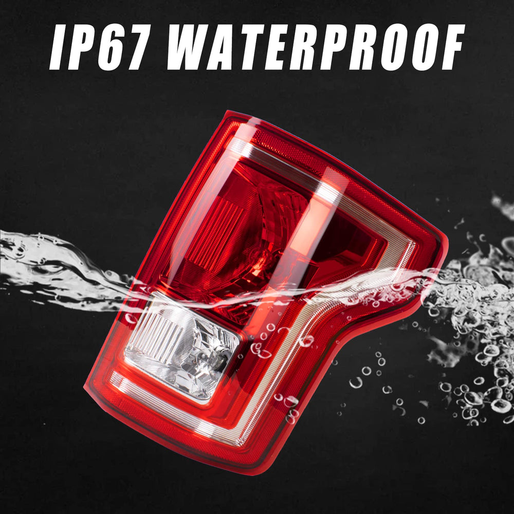 Boine Ford F-150 rear tail light adds durable, long-lasting brightness.
