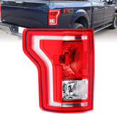 Boine left driver side tail light for Ford F-150 enhances night visibility.