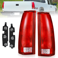 Boine tail light for 1988-1999 Chevy/GMC trucks with red lens improves rear visibility.