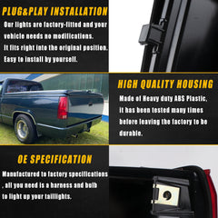 Boine tail light for Cadillac Escalade rear lamp replacement on older body styles.