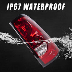 Boine tail light close-up lens highlighting clear optics and durability