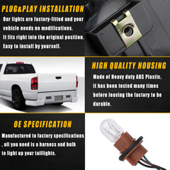 Direct plug-and-play tail light speeds up Dodge Ram replacement.