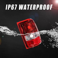 Boine tail light with durable ABS housing offers longevity.