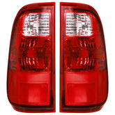 Boine tail light driver-side rear close-up shows durable ABS construction and night visibility.