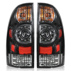 Boine tail light driver side for Toyota Tacoma with LED bezel enhances nighttime visibility.