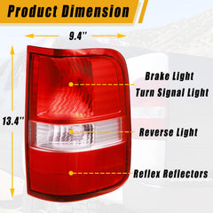 Boine rear-right taillight for F-150 improves highway signaling.