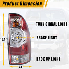 Boine taillight Tacoma passenger LED 2005-2015 improves signaling and style.
