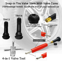 BOJIAN 4-way valve core removal tool included in the kit