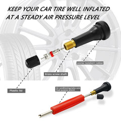 Plastic tapered positioning tube guides precise core installation.