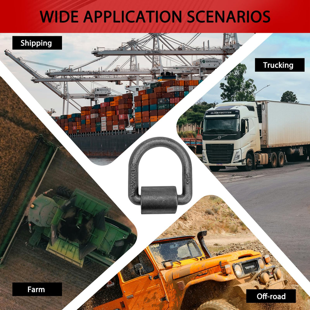 BOKE YOUNG surface-treated D-ring resists wear during outdoor use