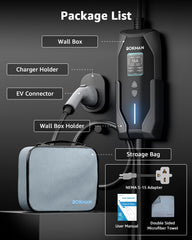 bokman included carry bag and accessories for easy storage and transport