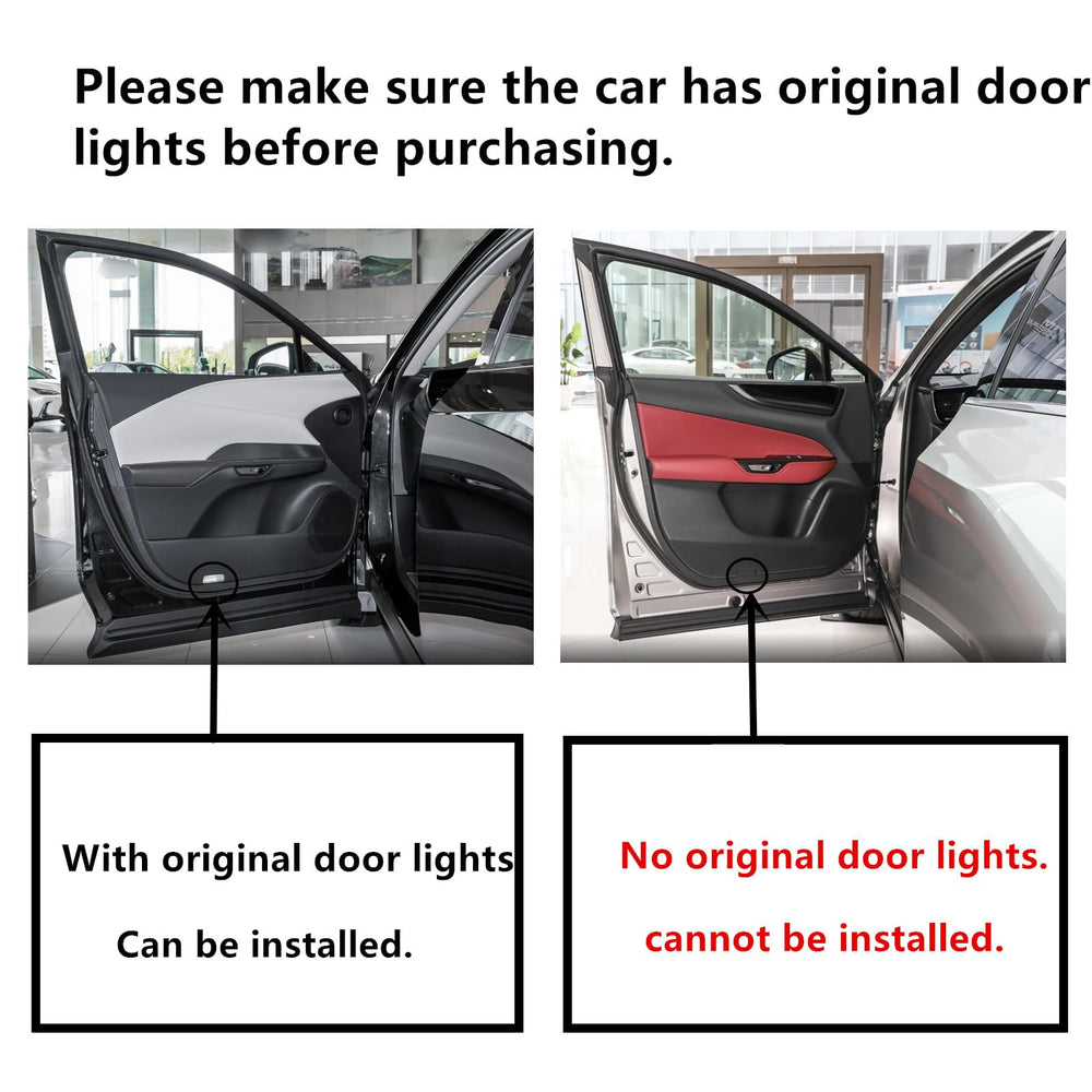 Bokocs Never Fade door light for Infiniti Q50/Q60 with bright logo projection welcome