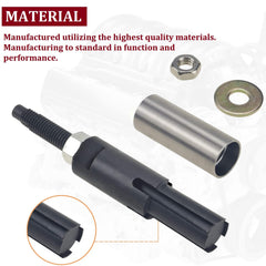 Bolaxin injector tube installer kit close-up showing precise fit