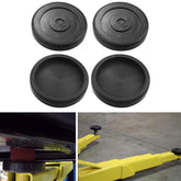 Bolaxin round rubber arm pads for BendPak/Dannmar lifts; slip-on protection for lift arms.