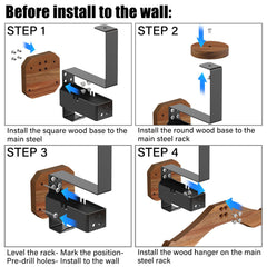 BoldByPIN easy-installation helps you level, mark, and pre-drill quickly