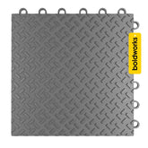BoldWorks 48-pack garage floor tiles shown as a durable, modular system ready for installation
