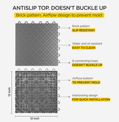 BoldWorks interlocking tile system demonstrates tool-free setup for a seamless floor