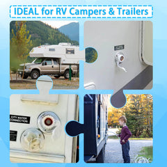 Boltigen city water connection suited for trailers and campers