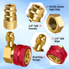 Boltigen knurled grip enables one-handed installation and removal
