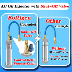 Boltigen R1234yf low-side adapter compact and ready