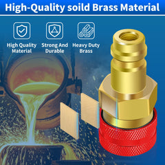 Boltigen six-sealing-ball design ensures tight seal and reduced leaks.