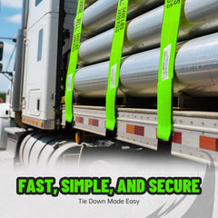 Bolvixor easy roll-out design speeds loading and unloading.