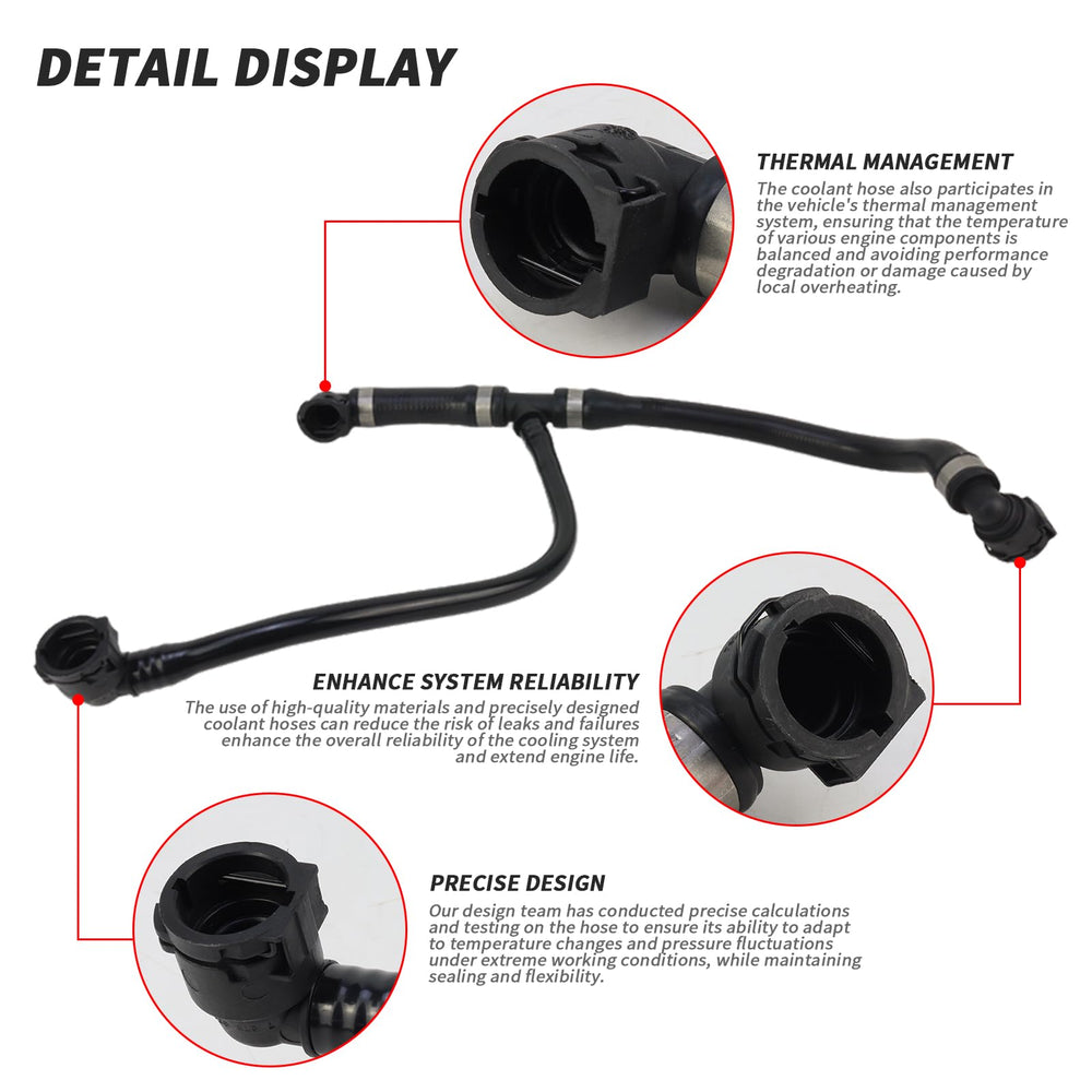 Bomunik hose in hand illustrates straightforward removal and replacement