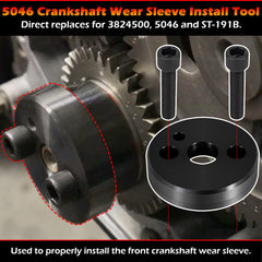 Bonbo 1338 front cover seal install tool aids clean, leak-free seating.