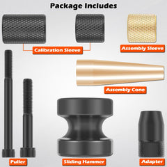Adapter and seal installer for BMW injector maintenance