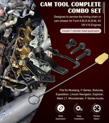 Bonbo crankshaft positioning tool locks the crank at TDC for safe timing service.