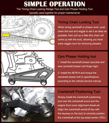 Bonbo front cover alternative use demonstrates wedge tool in place