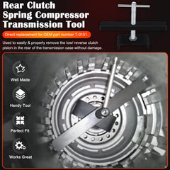 Bonbo T-0151 snap ring access area highlights quick removal steps