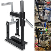 Bonbo T-0158 universal clutch drum spring compressor for six inch drums.