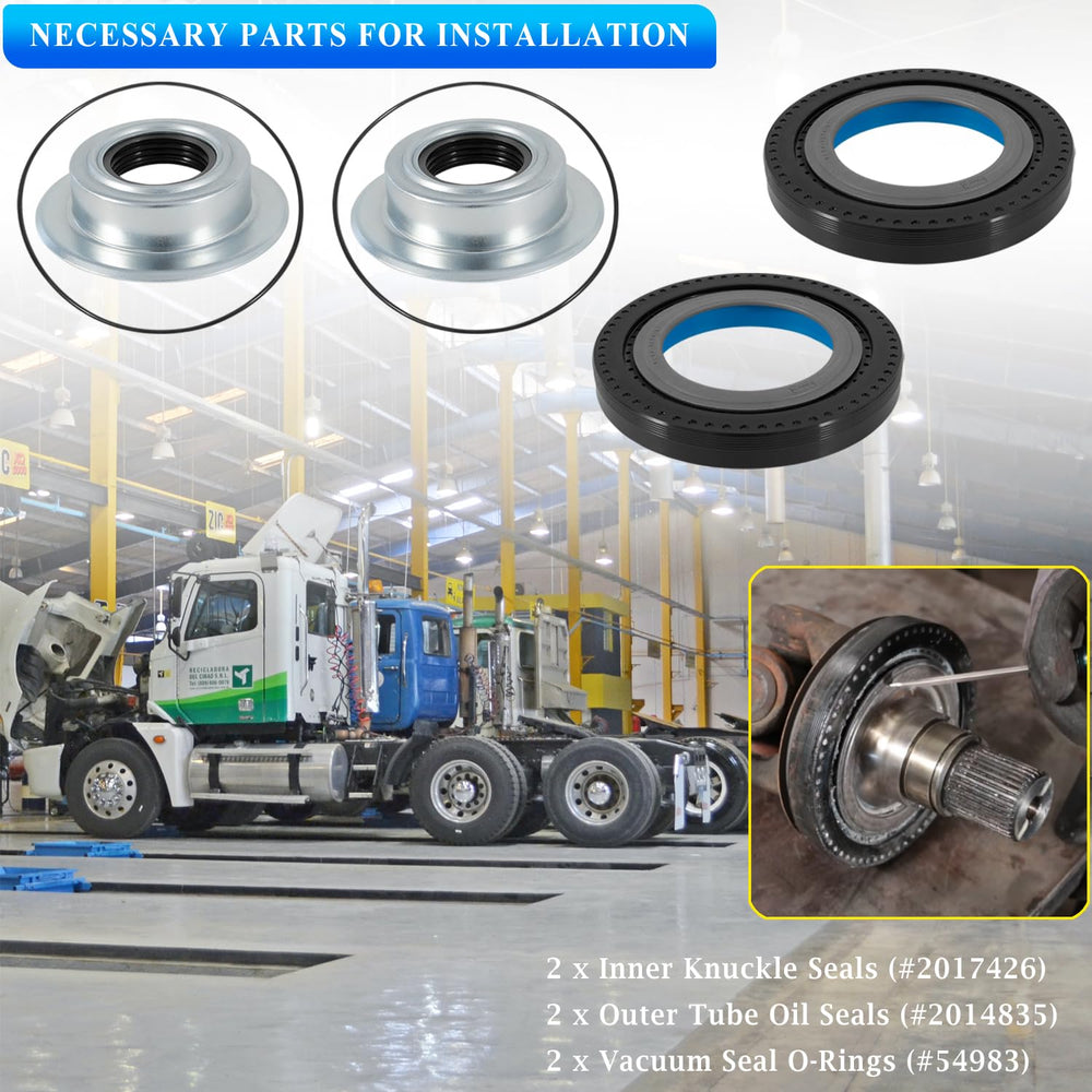 Bonbo vacuum seal O-rings help prevent fluid leaks on rugged terrain.