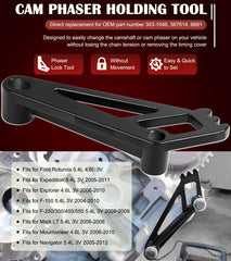 Bonbo valve spring compressor tool compresses springs quickly without camshaft removal.