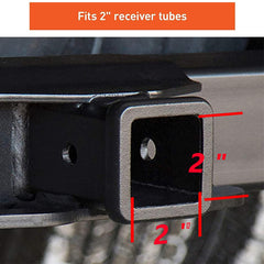 Bonrcea compatible with Class III and IV 2-inch receivers