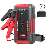 BOOKOO Jump Starter 4500A front view showing ready-to-use emergency power for vehicles.
