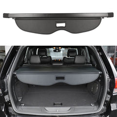 BOPARAUTO cargo cover for Jeep Grand Cherokee rear shade guards belongings from prying eyes.