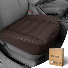 BOPUOVRE car seat cover in coffee color with full wrap protection for clean seats.