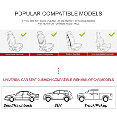 BOPUOVRE water-resistant PU leather shields seats from spills.