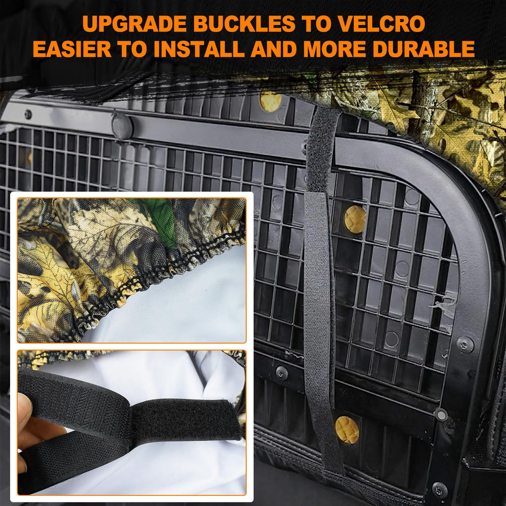 BORDAN camouflage cover resists dust and cleans easily with damp cloth