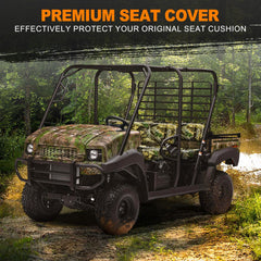 BORDAN two-piece camo set includes front cushion and backrest covers