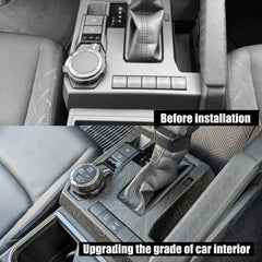BORUIEN interior decor panel for 4Runner 2025 elevates style with subtle wood grain accent.