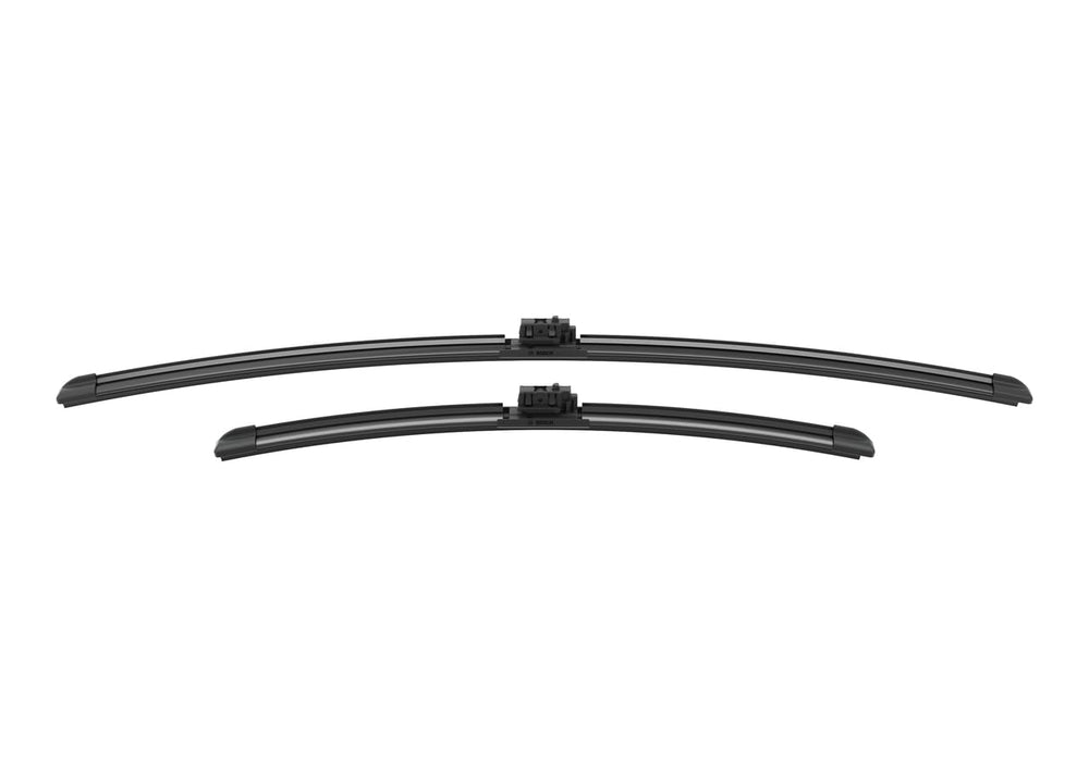 Bosch AeroTwin beam design bracketless blade for smooth, streak-free visibility.