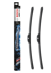 Bosch AeroTwin beam design delivers streak-free visibility in rain.