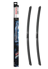 Bosch AeroTwin bracketless beam design for clear visibility across the windshield